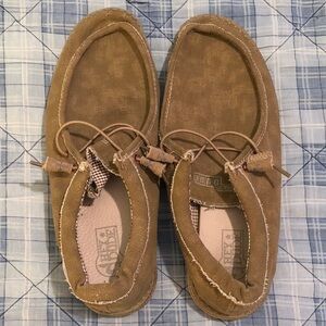 Hey Dude | Casual Slip-On Loafers in Tan